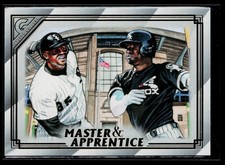2020 Topps Gallery Frank Thomas / Luis Robert Master & Apprentice #MA-6