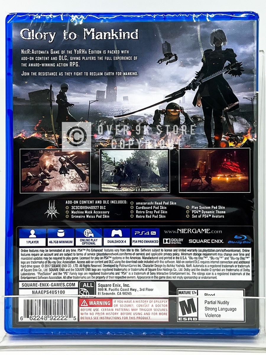 Nier Automata Game of The Yorha Edition - PS4 - Brand New