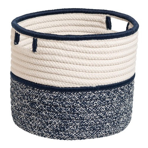 Colonial Mills Jaydon Basket, 14"x14"x16", Blue