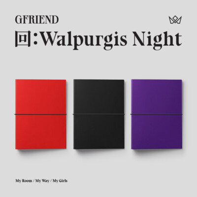 GFRIEND 回:Walpurgis Nightミニコレクションブック&トレカ GFRIEND 回:WALPURGIS NIGHT ALBUM - Kpop USA
