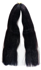 IBF Miss Black Women's Wavy Synthetic Hair Extension in Black 24 inches