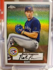 2021 Topps Series 1 Nate Pearson RC 1952 Topps Chrome Redux Rookie Blue Jays 