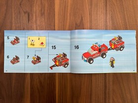 LEGO CITY 7942 Off-Road Fire Rescue Instruction Manual