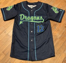 27SPORTS Men s Dragons #12 Baseball Jersey Sz...
