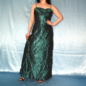 emerald green summer dress