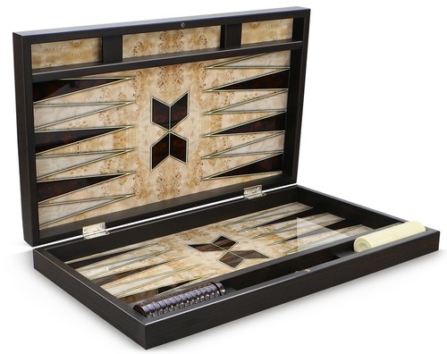 Tavla De Backgammon Clásica De Lujo Oriental Hasta Modelos Excepcionales - Imagen 12 de 98