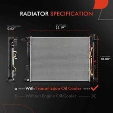 Radiador Para Hyundai Sonata 2013 2.0l Premier Cooling
