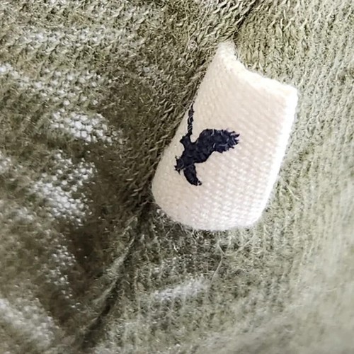 American Eagle Olive Burned-out Tank Top Size Medium - Picture 4 of 7