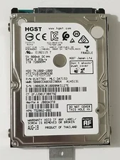 HGST 1TB 2.5" Internal Laptop HDD Hard Drive 7200RPM SATA 6.0Gbs HTS721010A9E630