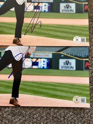 Jackson Jobe signed Detroit Tigers 8x10 photo MLB Top Prospect Beckett Coa - Picture 4 of 4