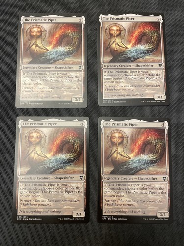 The Prismatic Piper Mtg Commander Legends X4 NM EBay