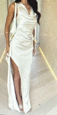 That’s So Fetch Karsha Maxi Dress Champagne Cowl Neck Size 18 - New with tags