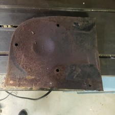 51 52 Ford Pickup Panel Truck Front End Headlight Backing Plate Passenger Side