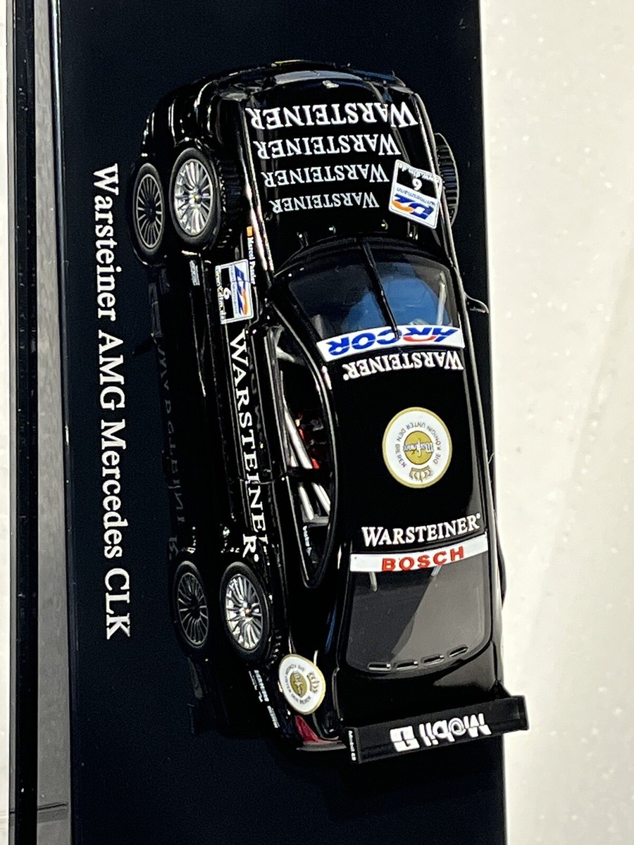 ミニッツ WARSTEINER AMG Mercedes CLK レディセット 1:43rd diecast 'Warsteiner' AMG Mercedes CLK in original