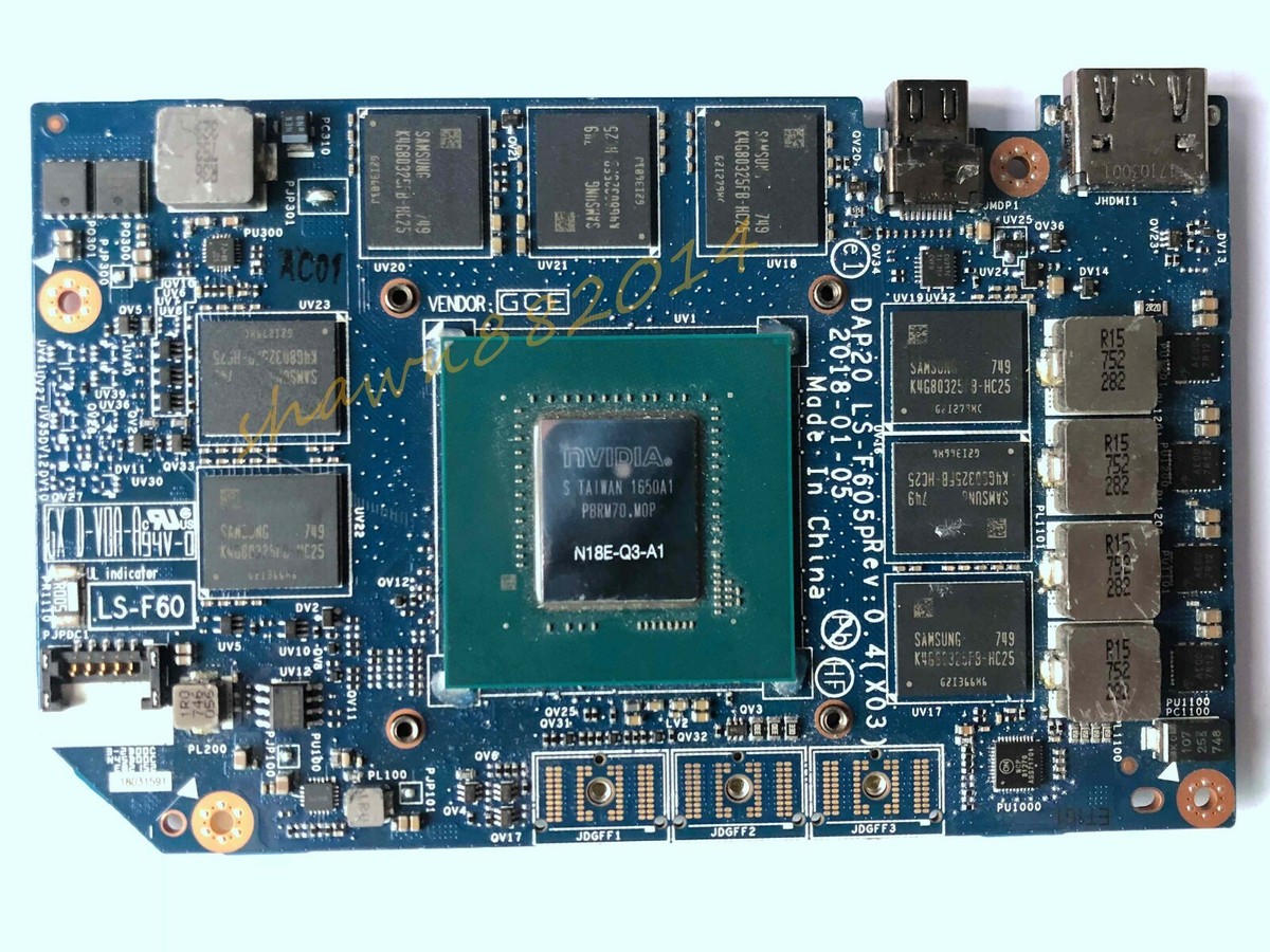 TDRPX Quadro P4200 8GB GDDR5 Video Card DAP20 LS-F605P for Dell