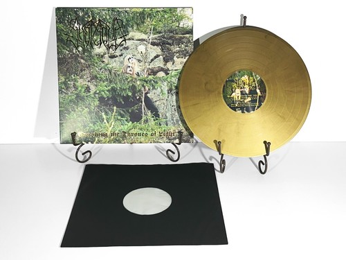 SHATARGAT Crushing The Thrones Of Light LP Vinyl 1996-1999 Pre SATANIC WARMASTER - Picture 2 of 3