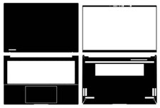 Sticker Skin Cover for Asus ZenBook 14 UX3405M 14" 2024 Laptop Carbon Decals