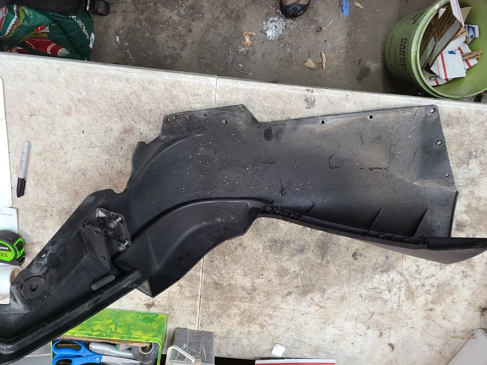 POLARIS PRO 600 FENDER-LH,BLK 5437490-070 2012 13 14 15 16 RW4427 - Image 3 of 4