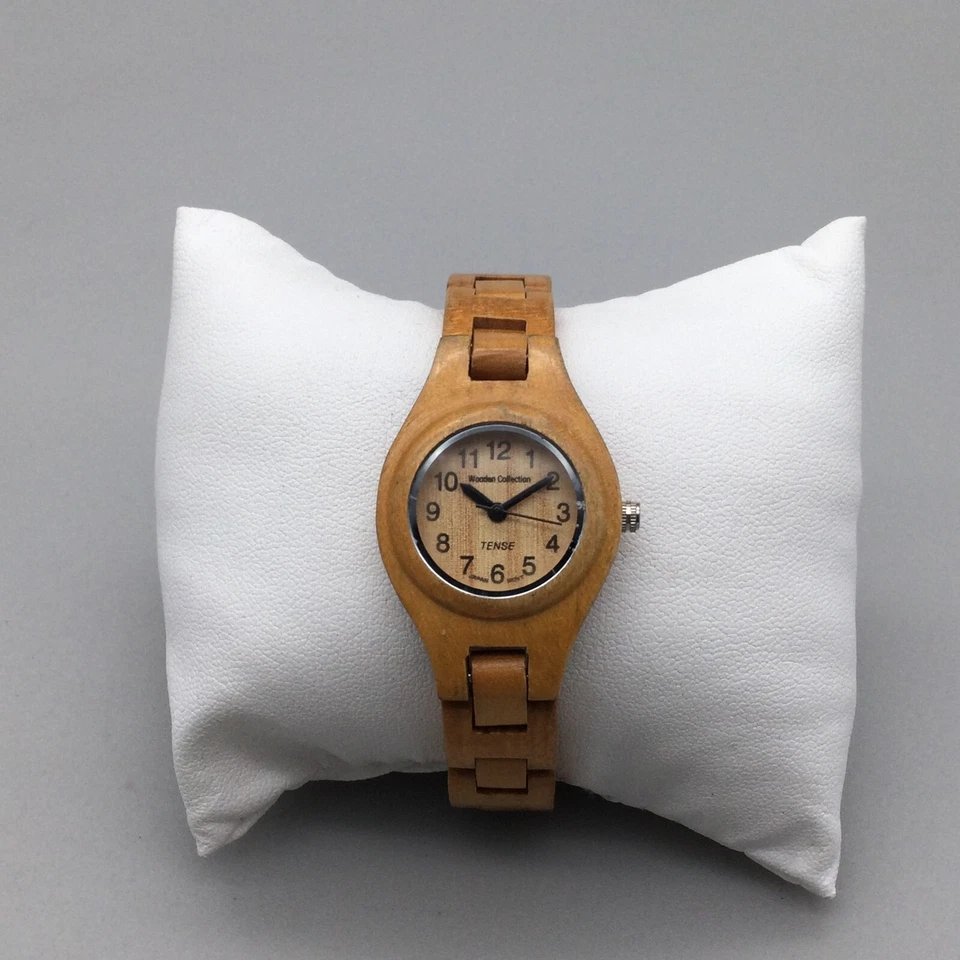 Reloj Colección Madera Tensa Mujer 26mm Madera Tono Marrón Batería Nueva 6.5 Foto 2 de 4