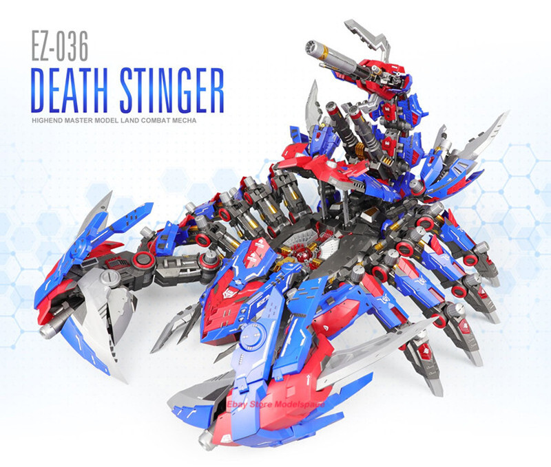 ZA Model EZ-036 Death Stinger Model Kit Action Figure In Stock