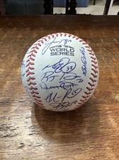 2018 Red Sox Team Signed World Series Baseball JSA Coa Mookie Betts JD Martinez