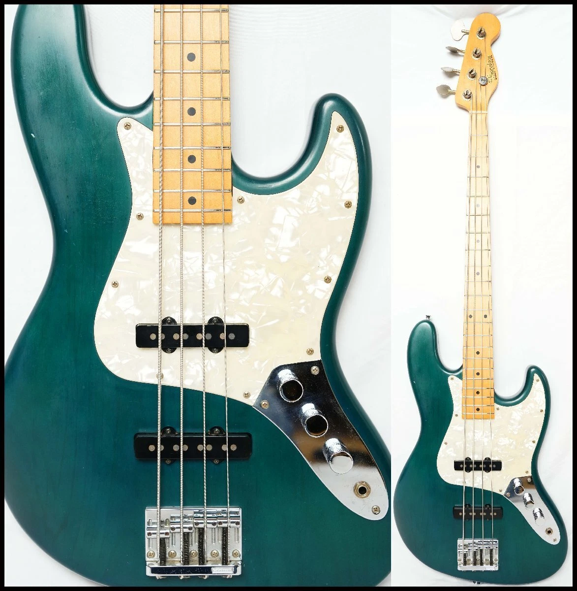 Bacchus Bjb-98 Glay Jiro Model Jazz Bass Blue Made In Japan | eBay