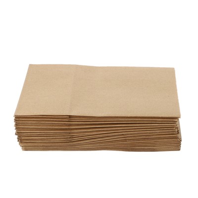  100 Pcs Oil-Proof Food Paper Bag White Bags Bulk Gifts Package