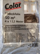 25 x Color Clever folia maskująca 4 x 12,5 m, 50 m2, przezroczysta