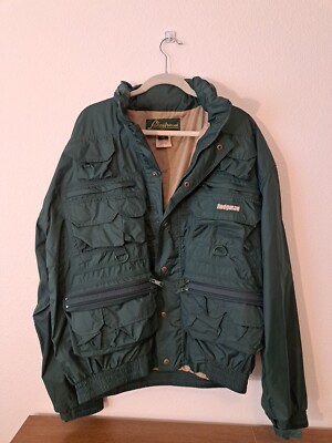 Veste De Pêche LakeStream By Hodgman – XXL Verte – Multi-poches – Capuche Amovible