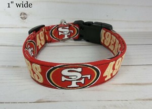 49ers dog collar