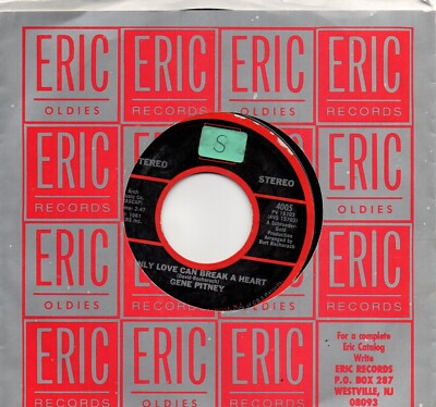 GENE PITNEY - ONLY LOVE CAN BREAK A HEART / TOWN WITHOUT PITY