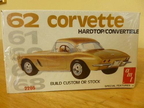 Kit modelo corvette escala 1/25 amt 2205 '62 de colección. Precintado - Imagen 3 de 6