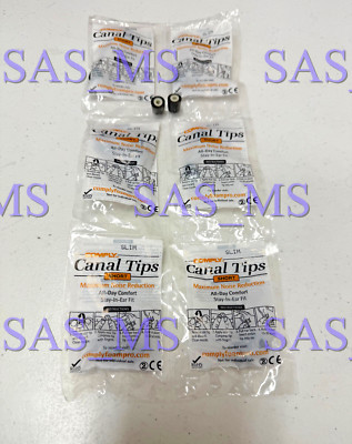 LOT OF 6 PAIRS COMPLY CANAL FOAM TIPS SHORT SLIM SIZE FOR INVISIO X5 HEADSET