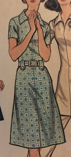 McCall's 3101 Vintage 70s Sewing Pattern Dress Tunic Pants Set Size: 14 - Imagen 3 de 10