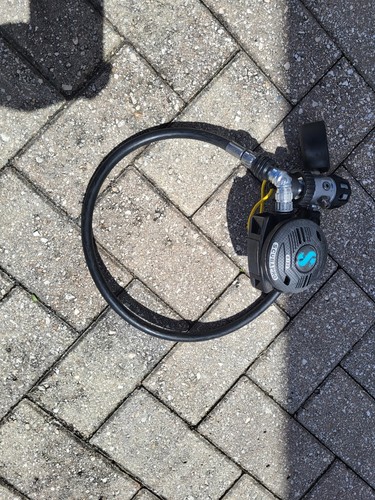 Scubapro R190 2nd Second Stage Regulator W OMS TANK GAUGE WORKING 