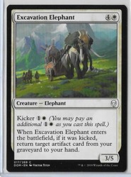 Excavation Elephant 017/269 Dominaria Common
