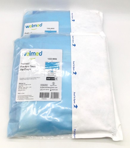 Welmed 1222-8652 Protect5 Fracture Table Hip Drape - Lot of 2 - 第 1/2 張圖片