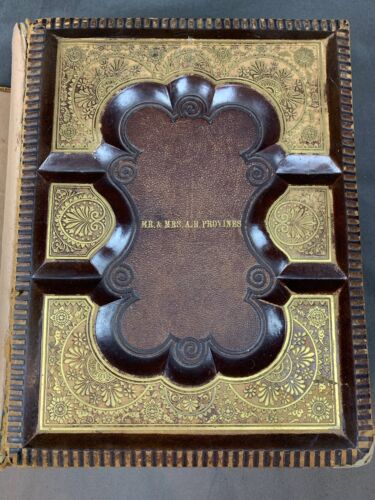 HOLY BIBLE 1869 Illustrated History of the New & Old Testament Family 379 - Picture 1 of 12