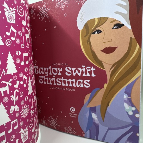 Unofficial Taylor Swift Christmas Coloring Book by Editors of Chartwell Books - Picture 7 of 7