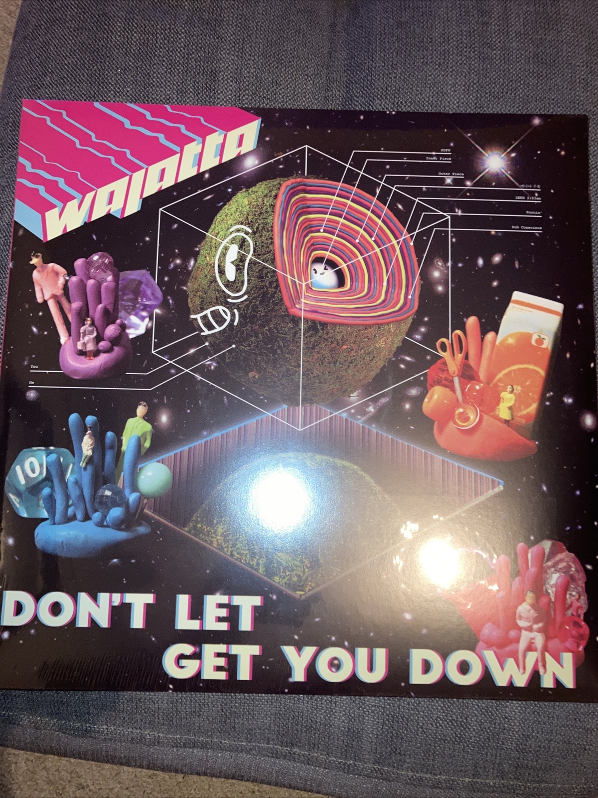 Wajatta - Don't Let Get You Down - LP Vinyl - Brainfeeder 2020 New