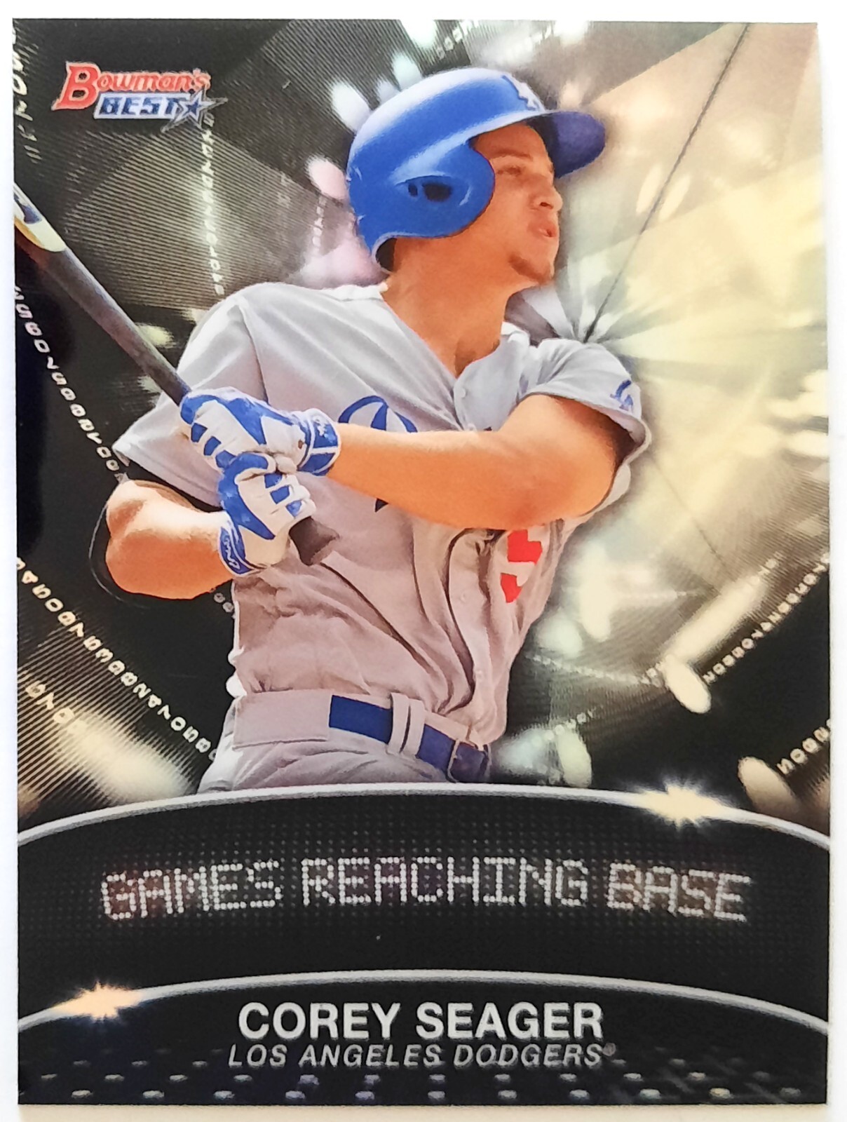 Corey Seager 2016 Bowman's Best Stat Line Refractor #SL-CS - Rangers | eBay