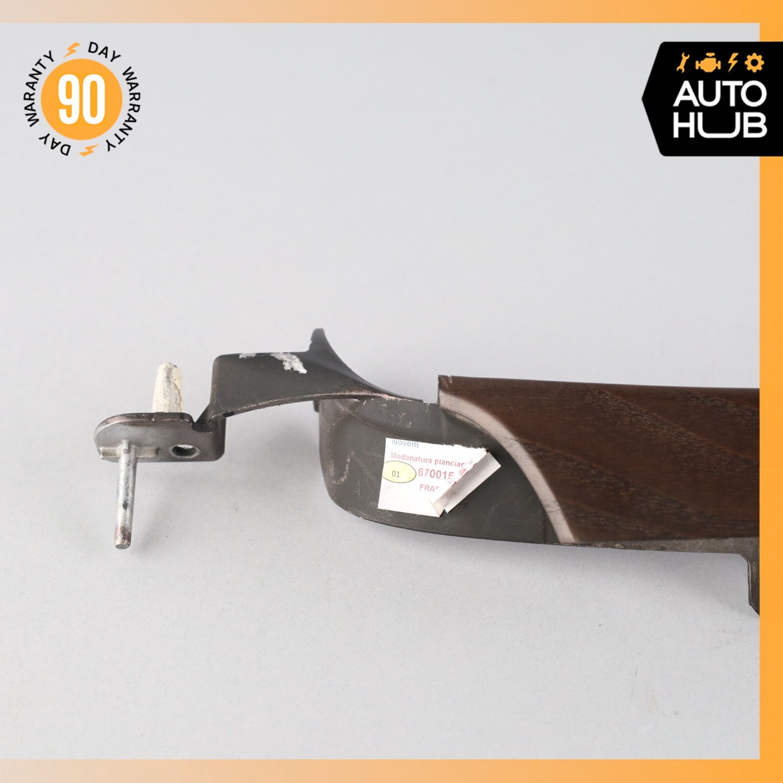 2015 Maserati Quattroporte M156 Upper Steering Column Trim Wood OEM 32k