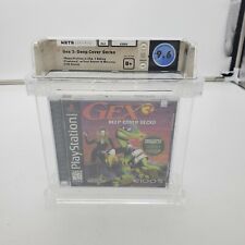 PLAYSTATION 1 - GEX 3: DEEP COVER GECKO New SEALED PS1 Wata 9.6 B+