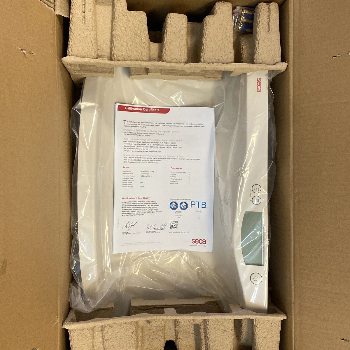 NEW Seca 374 Digital Wireless Baby Scale High Measurement Acuity