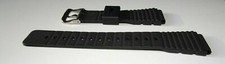 Generic 20mm Rubber Resin Strap to Fit Casio Watches Model 127F1M, 24mm Shoulder