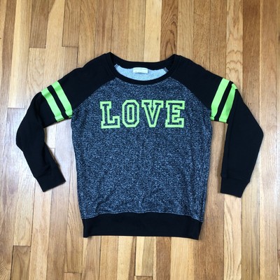 Girls Long Sleeve Shirt Gray Love Jersey Stripes T Shirt Bobbie Brooks Medium Ebay Girls Long Sleeve Shirt Gray Love Jersey Stripes T Shirt Bobbie Brooks Medium Ebay