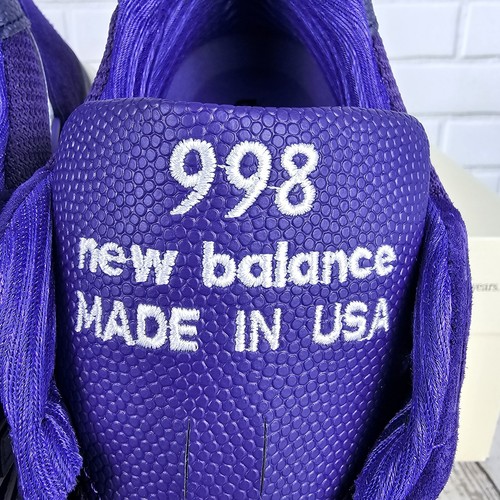 New Balance 998 Teddy Santis Made In USA Herren 10,5 / Damen 12 Pflaume Lila U998TE⚡ - Bild 8 von 10
