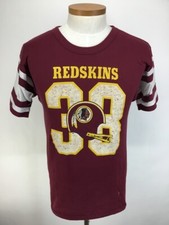 Rare Washington Redskins Sammy Baugh Champion Jersey Shirt USA Made Size Large