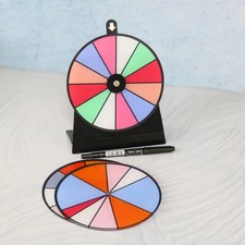 Wheel Prize Spin Game Fortune Party Turn Plate Carnival Raffle The Draw Tabletop