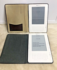 Two Amazon Kindle Keyboard 2nd Generation eReader D00701 Bundle/ Parts Repair
